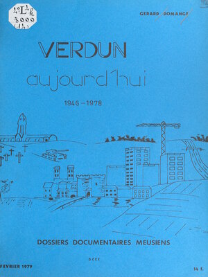 cover image of Verdun aujourd'hui, 1946-1978